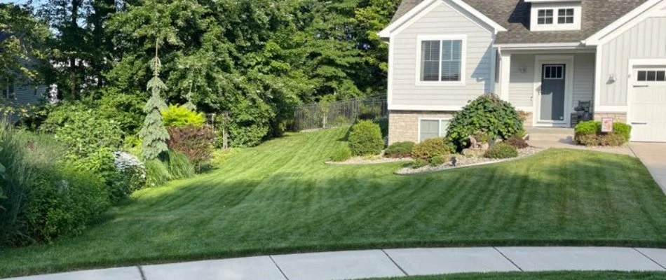 Residential property in Hudsonville, MI.